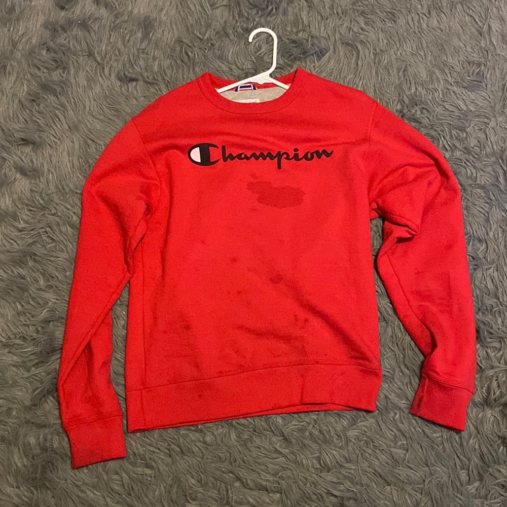 Champion Pullover Crewneck Sweatshirt